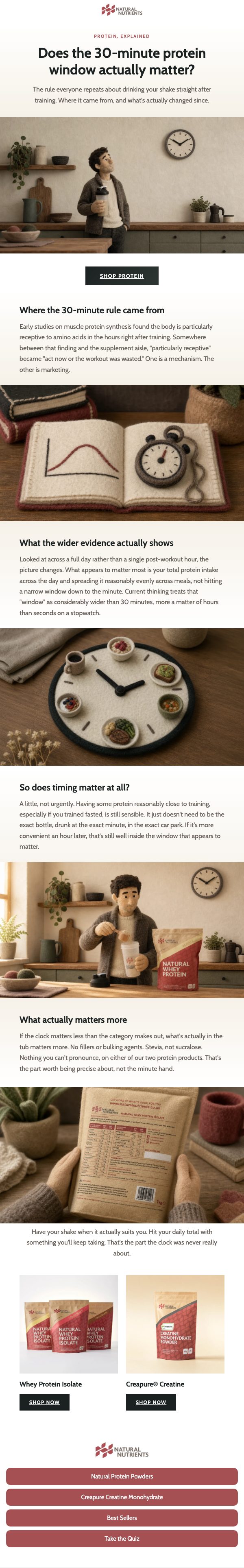 Natural Nutrients protein email
